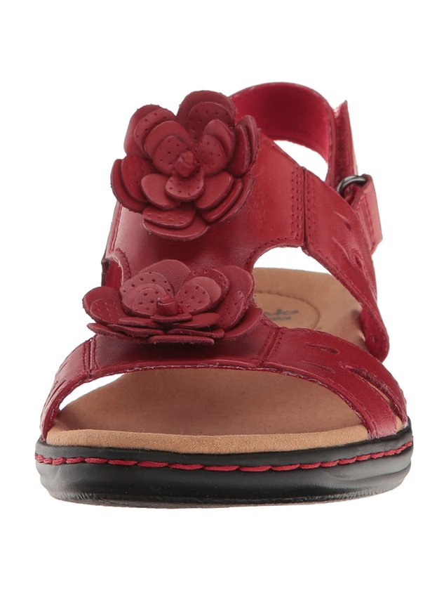 3D Floral Hollow Breathable Casual Velcro Sandals