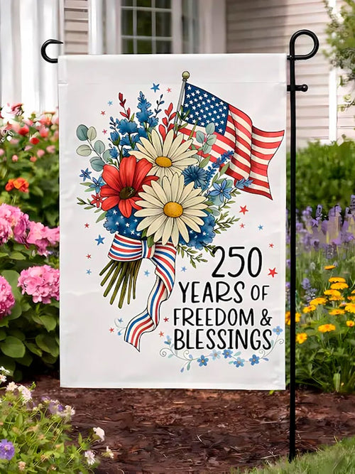 America 250th Anniversary Garden Flag