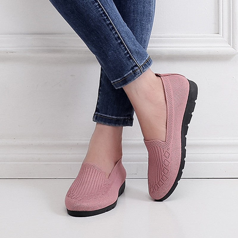 🔥Women's Stylish Knit Mesh Slip-on Sneakers