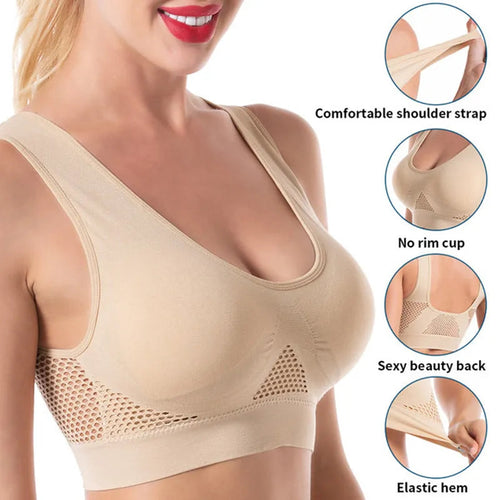 1+1 Gratis | LiftUp BraTM Atmungsaktiver Mesh-Sport-BH