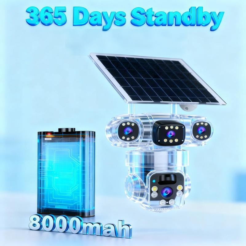 Aegis 360™ Triple-View Solar Camera