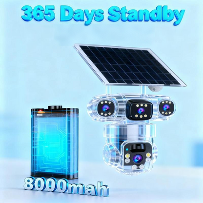 Aegis 360™ Triple-View Solar Camera