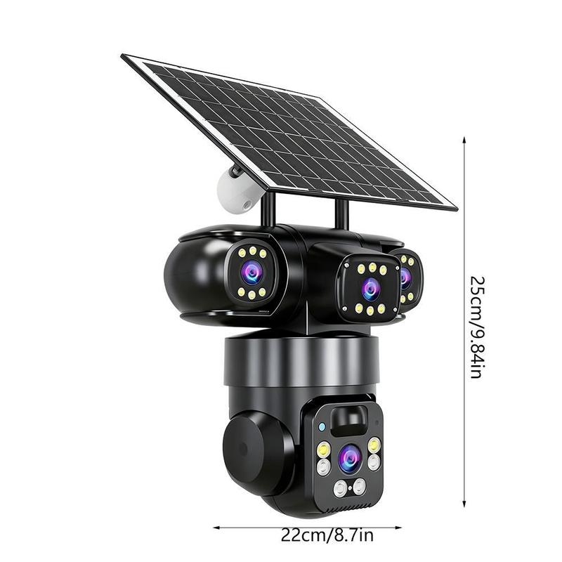 Aegis 360™ Triple-View Solar Camera