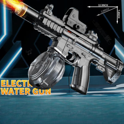 Automatic Electric Water Gun with High-Capacity Drum