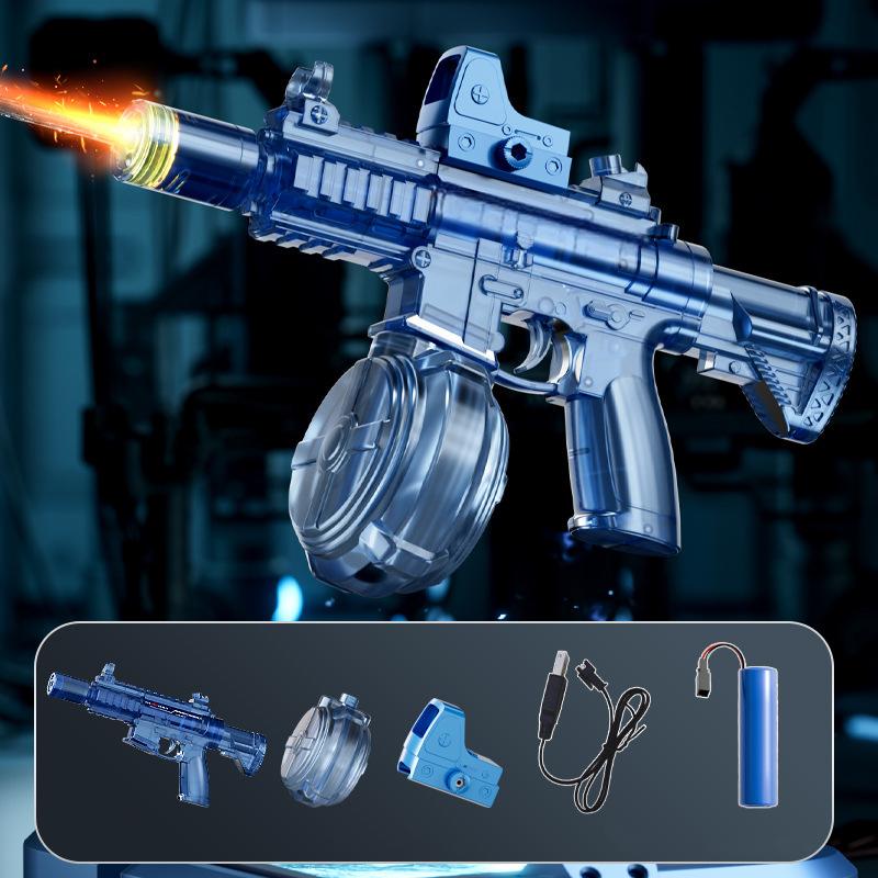 Automatic Electric Water Gun with High-Capacity Drum